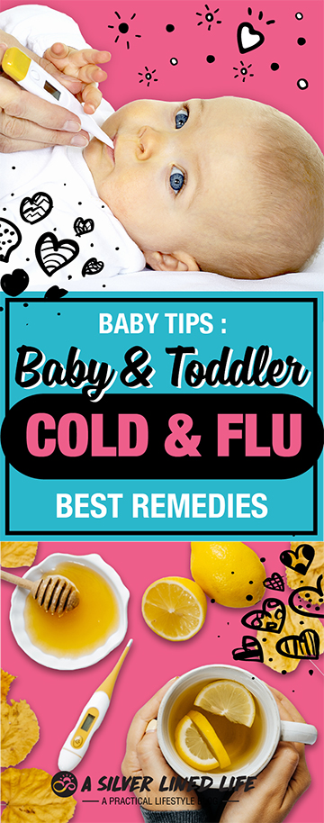 Baby Cold Remedies: Effective, natural treatments for infants, toddlers and children who have a runny nose, sore thought or cough. This includes essential oils, food, cough medicine like honey that help baby sleep at night and tips for mom and dad to know when to visit the doctor. Hope these tips and ideas help boost your little one’s immune system and get them back in tip top health! When babies feel bad and are sick, it’s just the worst! #SLL
